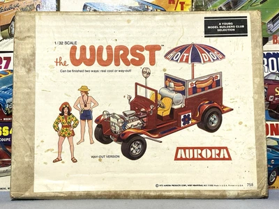 AURORA 1930 FORD "The WURST" #596-650 c1974 1/32 ORIGINAL MODEL CLUB UNBUILT KIT - Image 1 of 4