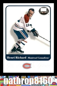 2001 Fleer Greats Of The Game #13 Henri Richard HOF NM/NM+ Canadiens 13775 - Bild 1 von 4