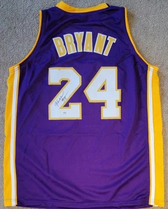 Kobe Bryant Signed Autographed Pro Style Purple Jersey Authenticated - Picture 1 of 7