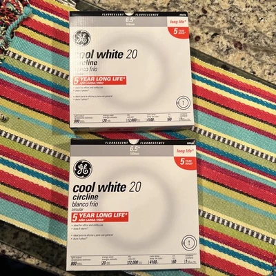 GE T9 Fluorescent20 Watt Circular Bulb - Image 1 of 4