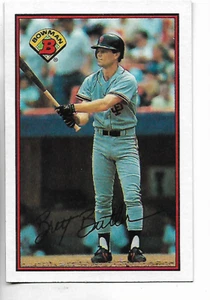1989 Bowman Brett Butler Card - Picture 1 of 1