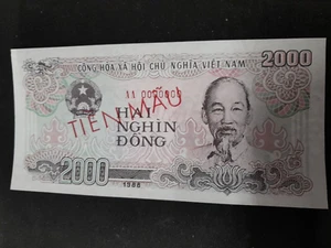 Vietnam 2000 Dong 1985 Specimen Pick 107s2 UNC - Picture 1 of 6