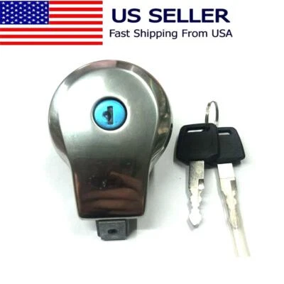 Bloqueo de tapa de gas combustible para Yamaha Maxim XJ XS 400 550 650 700 750 1100 Foto 1 de 4