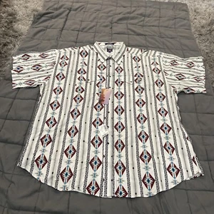 Panhandle Slim Shirt Mens 3XL Pearl Snap Aztec Tribal Cowboy Western - Picture 1 of 9