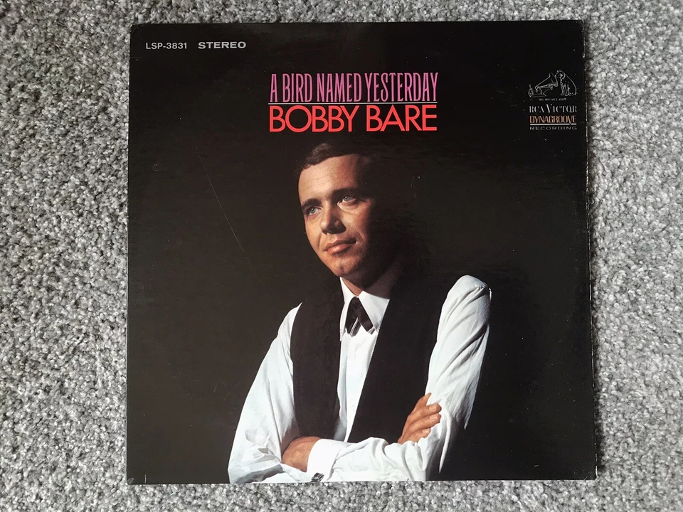 Bobby Bare Lp A Bird Named Yesterday 1967 LSP-3831 RCA Victor Dynagroove VG Cond - Image 1 of 4