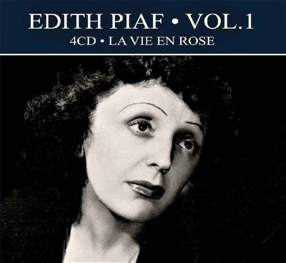 EDITH PIAF - LA VIE EN ROSE VOL.1 (NEW SEALED 4CD) - Image 1 of 1