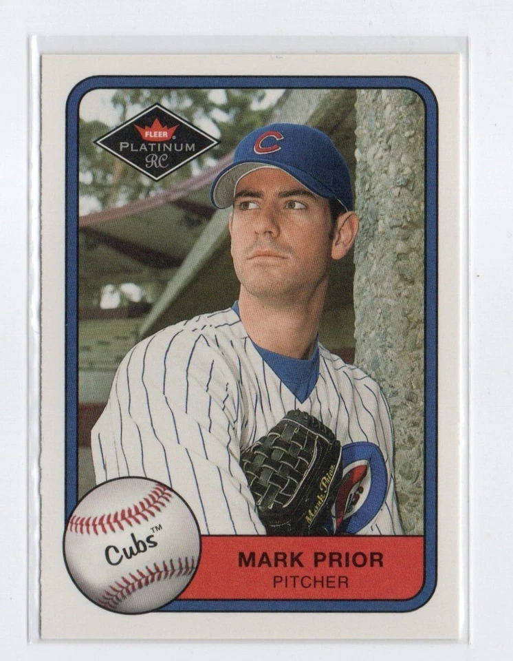 Mark Prior 2001 Fleer Platinum #529 - Chicago Cubs ROOKIE RC - Image 1 of 1
