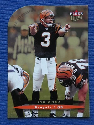 2003 Fleer Ultra Football Gold Medallion Jon Kitna Cincinnati Bengals #94 - Image 1 of 2