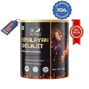 Pure 100% Himalayan Shilajit Soft Resin Organic Potent Fulvic Acid FDA Approved - Picture 1 of 35