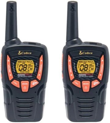 Cobra ACXT390 Walkie Talkies 23-Mile Range Two-Way Radios VOX (2-Pack) - Image 1 of 4