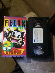 Felix The Cat 3 Hours Of Cartoons Felix And Friends (VHS,1991) - Picture 1 of 8