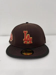 LA Los Angeles Dodgers New Era Mütze Club 50th Anniversary Patch Fitted Cap 7 1/2 - Bild 1 von 4