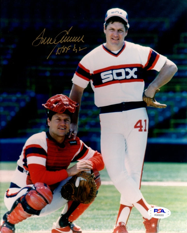 Tom Seaver autographed signed inscribed 8x10 photo MLB Chicago White Sox PSA - Image 1 of 1