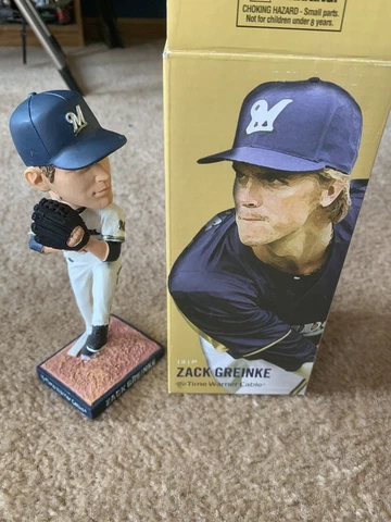 Zack Greinke Milwaukee Brewers SGA Bobblehead Cover