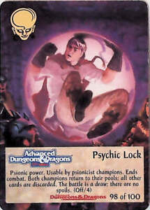 Spellfire CCG Psychic Lock - Powers 98/100