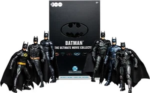 DC Multiverse Batman The Ultimate Movie Collection WB100 6 Pack with Art Card - Picture 1 of 15