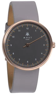 MAST Milano CIO Royal Black H4 RG104BK11-L-UNO Man Single-hand Quartz Watch - Picture 1 of 6