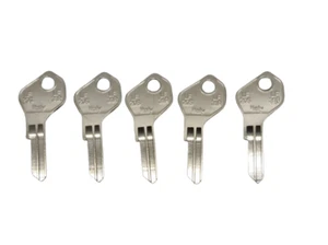 LF31R Key Blanks x 5 - Filing Cabinet Keys - Nickel Plated Brass - Picture 1 of 3