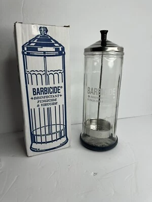 Tarro de remojo de vidrio barbicida 37 fl. Oz. Foto 1 de 4