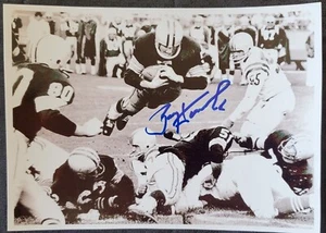 Paul Hornung Autograph 6x9 Photograph NFL Green Bay Packers NCAA Notre Dame - Picture 1 of 5