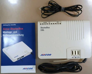 Arcor StarterBox NT1Plus NTBA DSL-Splitter Analog/ISDN-Wandler OVP!!! Vodafone - Zdjęcie 1 z 9