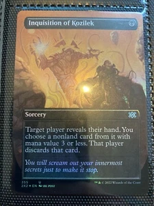 Inquisition of Kozilek - Foil Borderless - Double Masters 2022 (MTG) - Picture 1 of 1