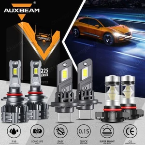 For Mitsubishi Outlander 2021-2024 Canbus LED Headlight High Low+Fog Lights 6pcs - Picture 1 of 12