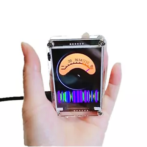 2.4" VU Meter Music Spectrum Display Plug-in Nixie Tube Clock Voice-Controlled - Picture 1 of 11