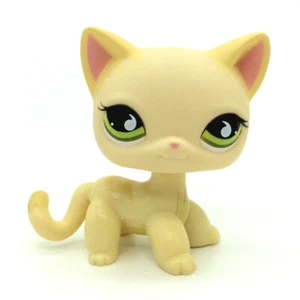 Littlest Pet Shop Collection LPS #733 grüne Augen kurze Haare Katze Spielzeug - Bild 1 von 4