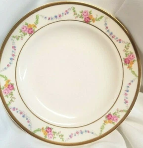 VTG RARE EDWIN M KNOWLES CHINA CO SEMI VITREOUS 6 INCH SAUCER - Picture 1 of 9