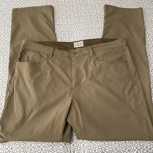 Wetterfeste Vintage Herren Comfort Stretch Hose - Größe 38 x32 Straight Fit Nylon - Bild 1 von 13
