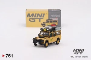Land Rover Defender 110 1989 Camel Trophy Amazon Team Japan Mini GT 1/64 - Bild 1 von 4