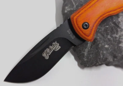 Herbertz Taschenmesser Pakkaholz leicht und handlich AISI 420 Stahl