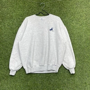 Vintage Y2K Russell Athletic Mens Extra Large Essential Crewneck Sweatshirt USA - Picture 1 of 14