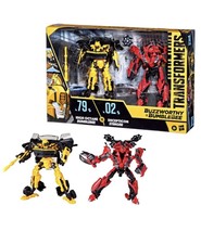 Transformers Studio Series Buzzworthy 79 HIGH OCTANE BUMBLEBEE vs 02 STINGER