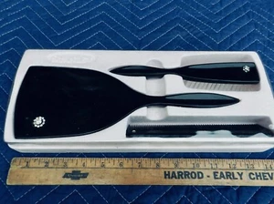 NEW Vintage Stanley Hairbrush Mirror Comb Jeweled Vanity Set #791 Nylon Bristled - Picture 1 of 3