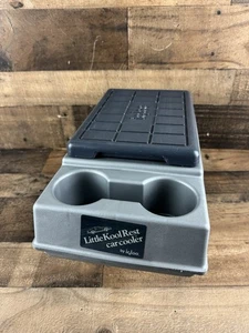 Vintage Little Kool Rest Autokühlbox von Igloo grau blau Eiskonsole Getränkehalter - Bild 1 von 16