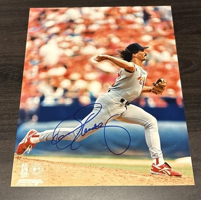 Foto de DENNIS ECKERSLEY 8x10 autografada autografada HOF St Louis Cardinals - Imagem 1 de 2