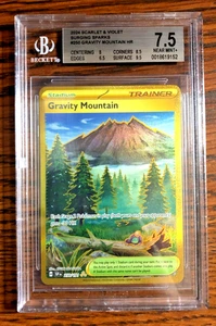 Gravity Mountain Hyper Raro #250 - BGS CASI COMO NUEVO + 7,5 - Surging Sparks - Pokémon - Imagen 1 de 3