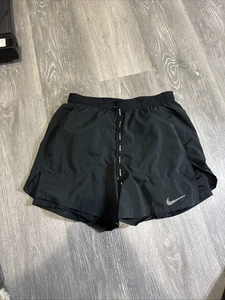 NIKE Dri-FIT 5'' 2-in-1 Running Shorts CJ5467-010 : Men’s Sz Small  - Black - Picture 1 of 5