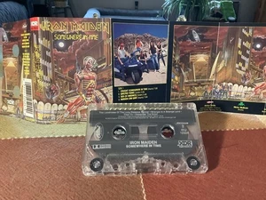 Somewhere in Time by Iron Maiden Used Cassette 1986 Capitol/EMI Free USA Ship - Picture 1 of 2