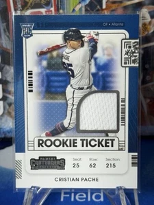 2021 Panini Contenders - Maglia Biglietto Rookie #RTJ-CP Cristian Pache (MEM, RC) - Foto 1 di 2