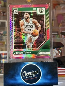 2024-25 Panini Donruss Optic #70 Pink Hyper Prizm Jason Tatum (SP) - Bild 1 von 3