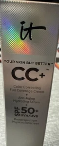 It Cosmetics Your Skin But Better CC SPF 50 Exp 22 Medium 1.08 fl New In Box  - Picture 1 of 9