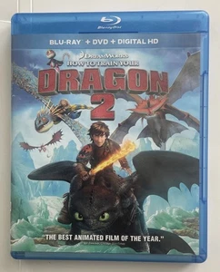 How To Train Your Dragon 2 Blu-Ray + DVD + Digital HD - Picture 1 of 4