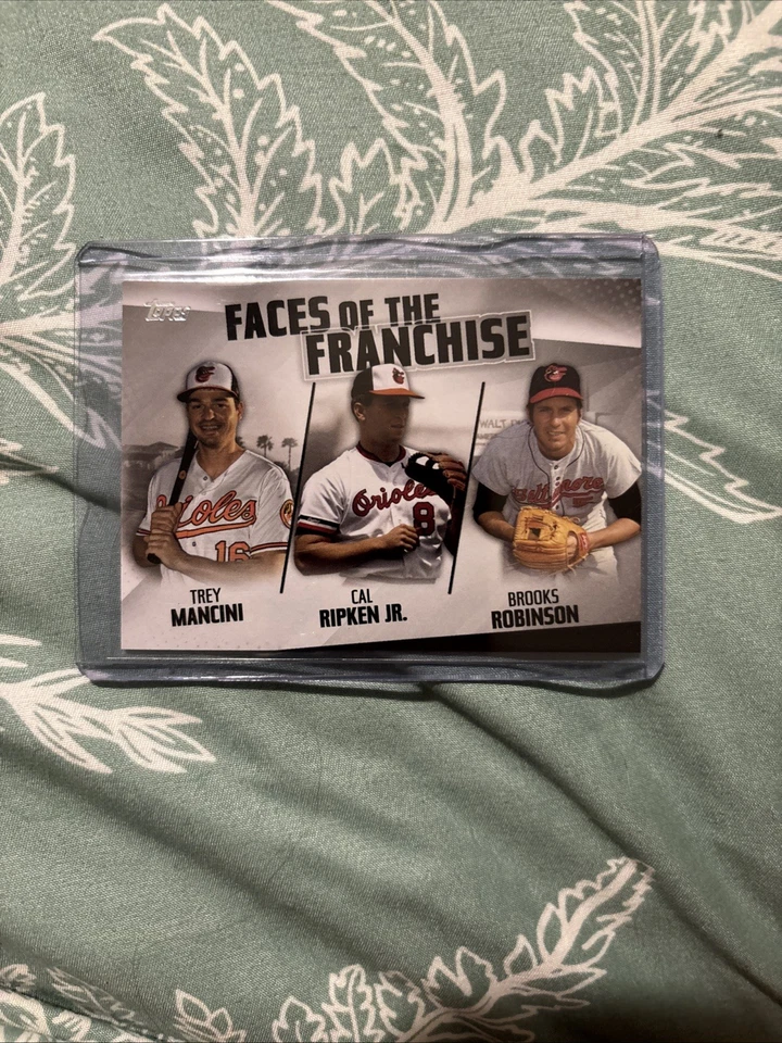 2019 Topps - Faces of the Franchise Cal Ripken, Brooks Robinson, Trey Mancini... - Image 1 of 2