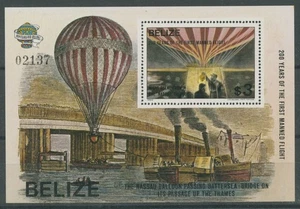 Belize 1983 200 Jahre Luftfahrt Block 58 postfrisch (C22518) - Bild 1 von 1