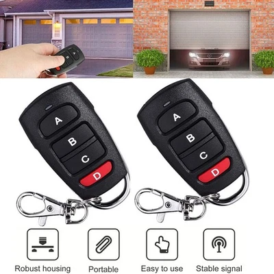 Universal-Fernbedienung für Garagentoröffner 433 MHz Handsender Programmierbar - Bild 1 von 4