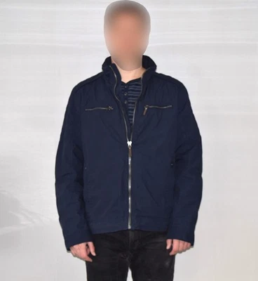 Herren Jacke Regenjacke Windbreaker C&A Größe XL dunkelblau - Bild 1 von 4