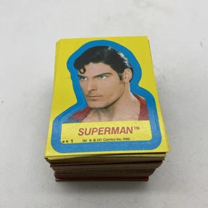1980 Topps Superman 2: Picture Card Series Complete Set (88/88) + 22 Stickers - Picture 1 of 9